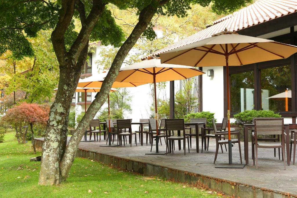 Zahrada ubytování Tateshina Tokyu Hotel