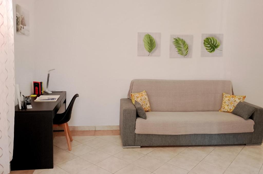 Część wypoczynkowa w obiekcie Lina's Sweet Home