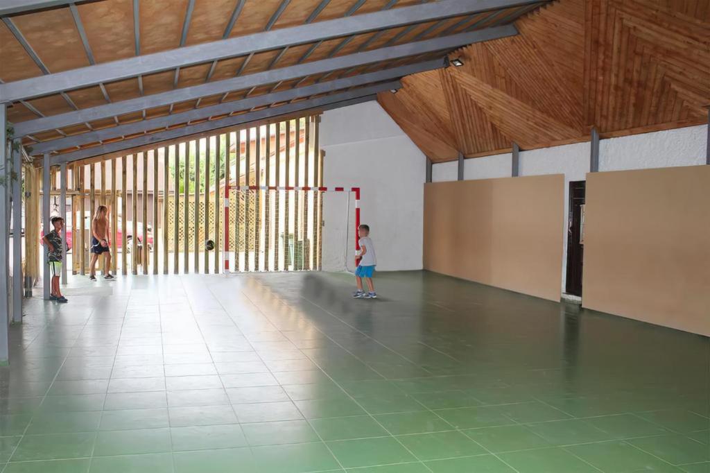 Hostia v ubytovaní Arc de Bará Camping & Bungalows
