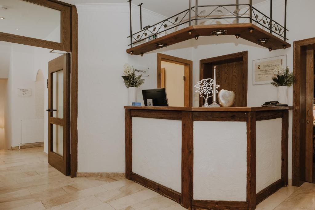 Vstupní hala nebo recepce v ubytování B&B Hotel Die Bergquelle