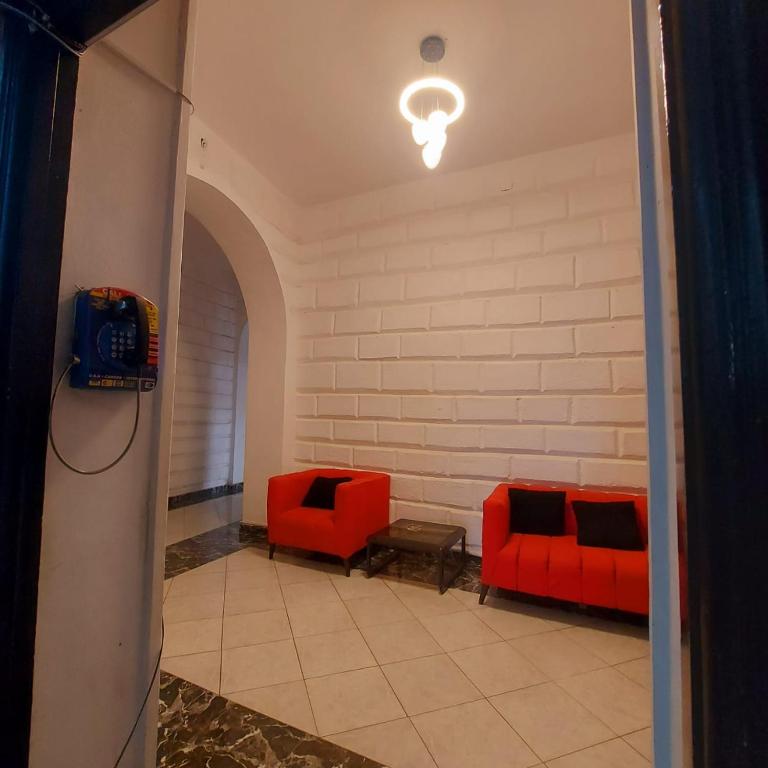 Гостиная зона в Gresham Hotel