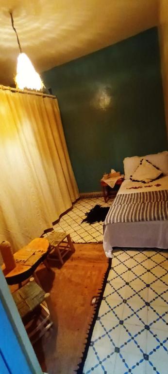Postel nebo postele na pokoji v ubytování marrakesh riad