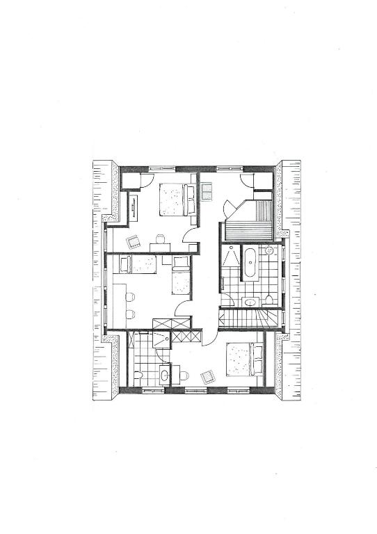Půdorys ubytování Haus Renate
