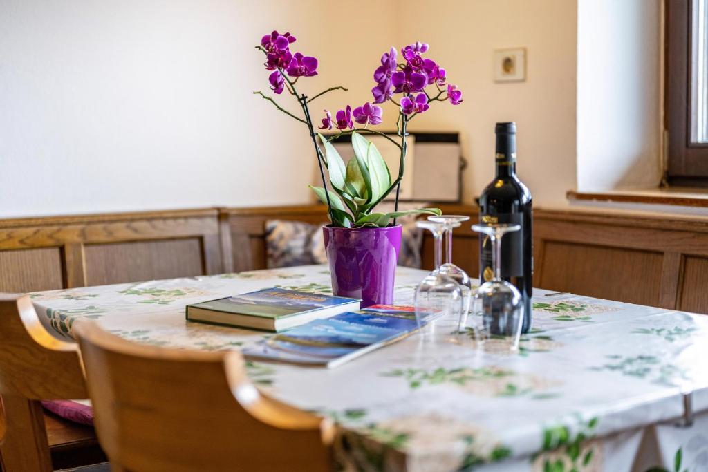Nápoje v ubytování Ferienwohnung Gatscherhof
