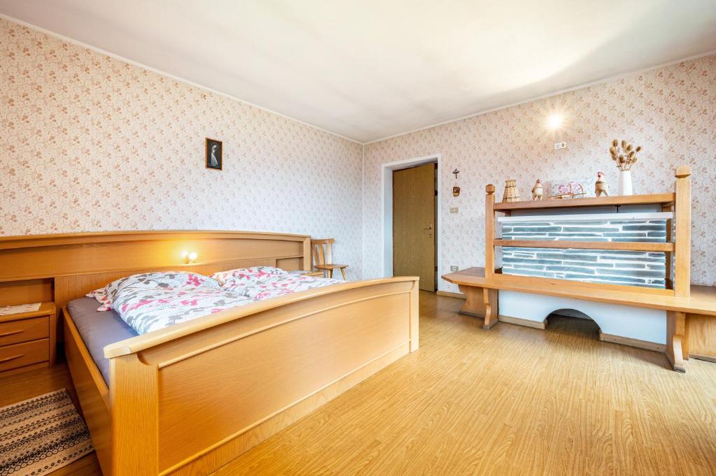 Postel nebo postele na pokoji v ubytování Ferienwohnung Gatscherhof