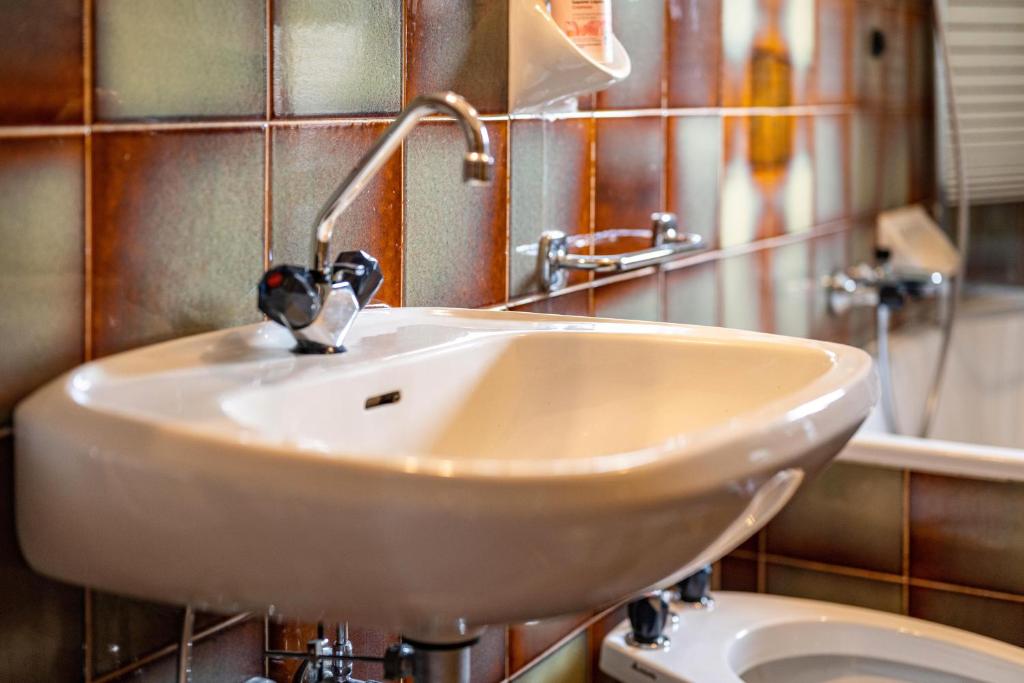 Koupelna v ubytování Ferienwohnung Gatscherhof
