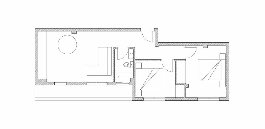 Půdorys ubytování San Francisco 2 by FeelFree Rentals