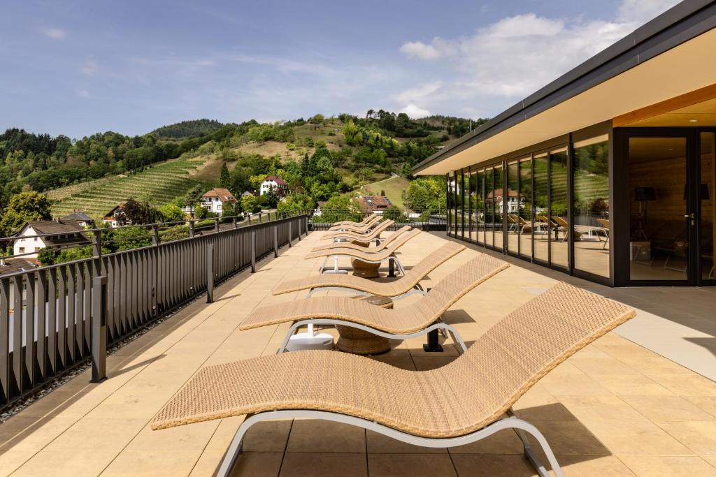 Nespecifikovaný výhled na hory nebo výhled na hory při pohledu z hotelu
