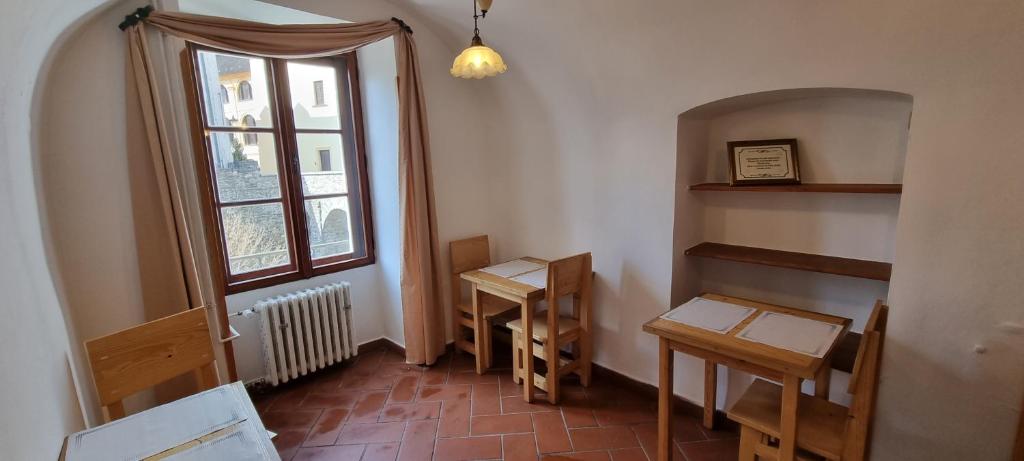 Posezení v ubytování Hotel Barbakan