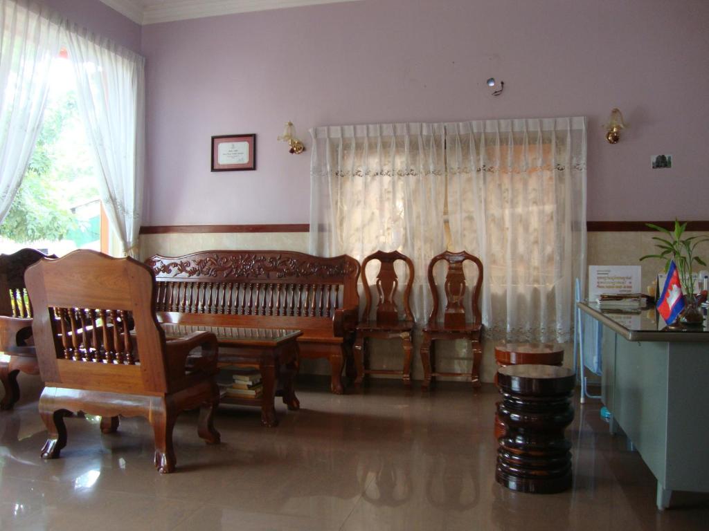 Posezení v ubytování Sam So Guesthouse