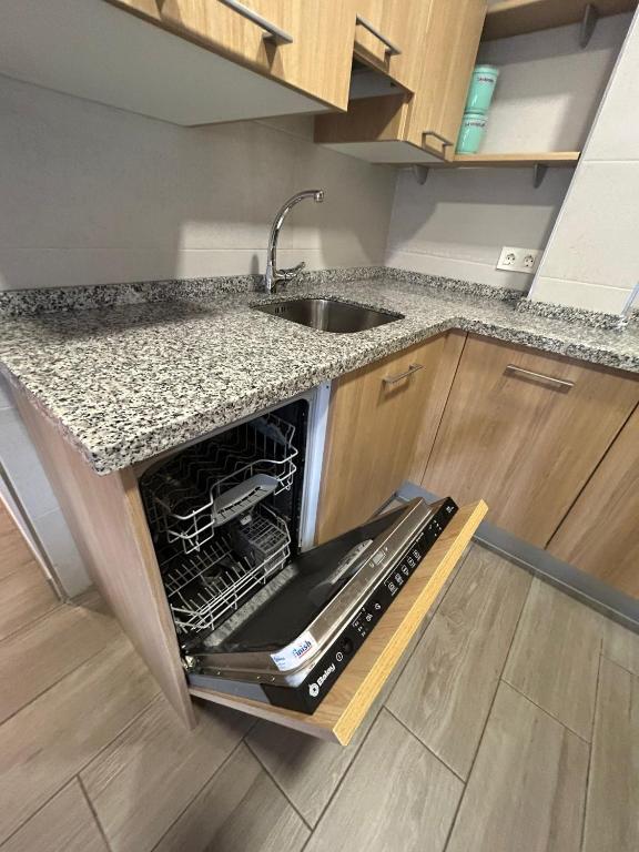 Kuchyňa alebo kuchynka v ubytovaní IV Apartamento junto a PLAZA MAYOR