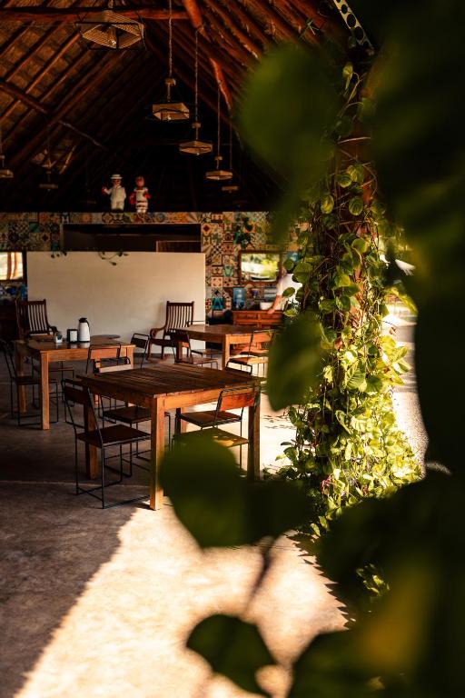 Restaurace v ubytování Hameki