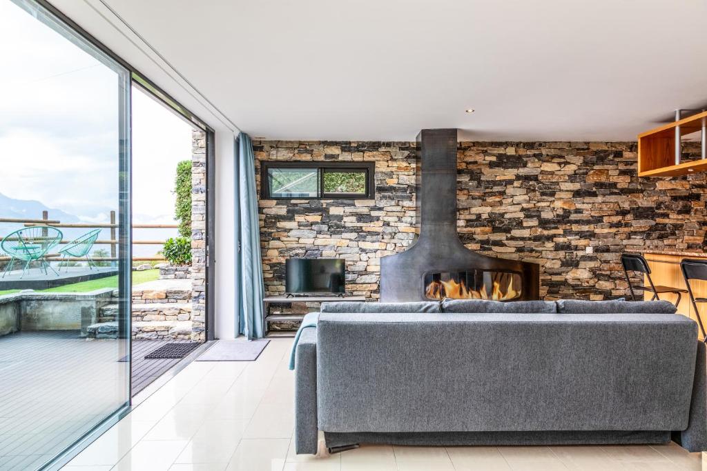 Posezení v ubytování Loft Savièse