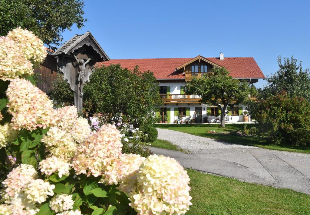 Zahrada ubytování Ferienwohnung beim Hainz