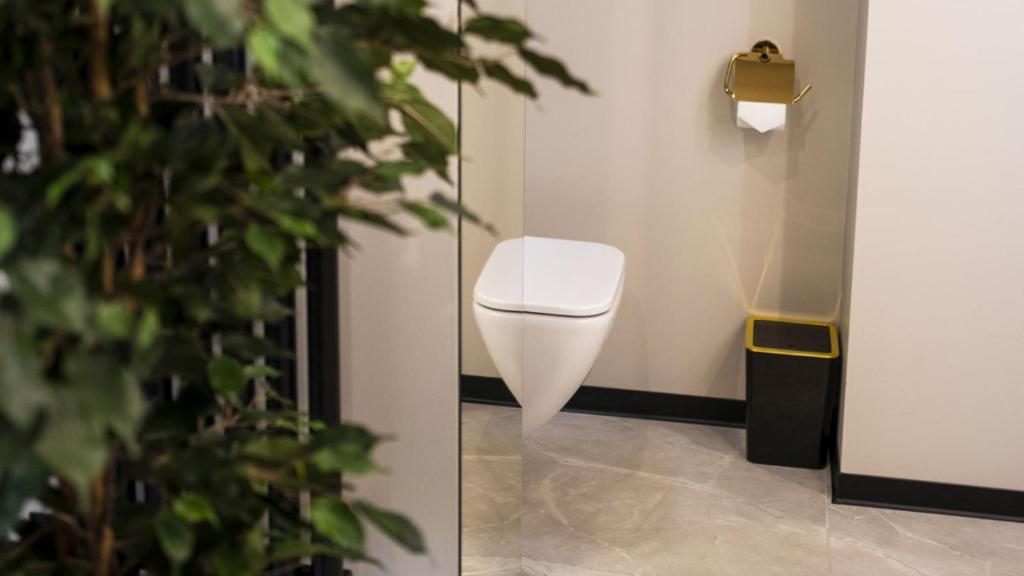 Kúpeľňa v ubytovaní Aparthotel ZATOR Glam 52 jacuzzi
