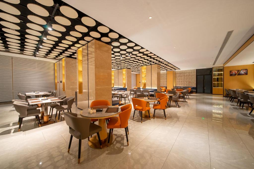 Posezení v ubytování Guangzhou Baiyun Airport COCO Hotel
