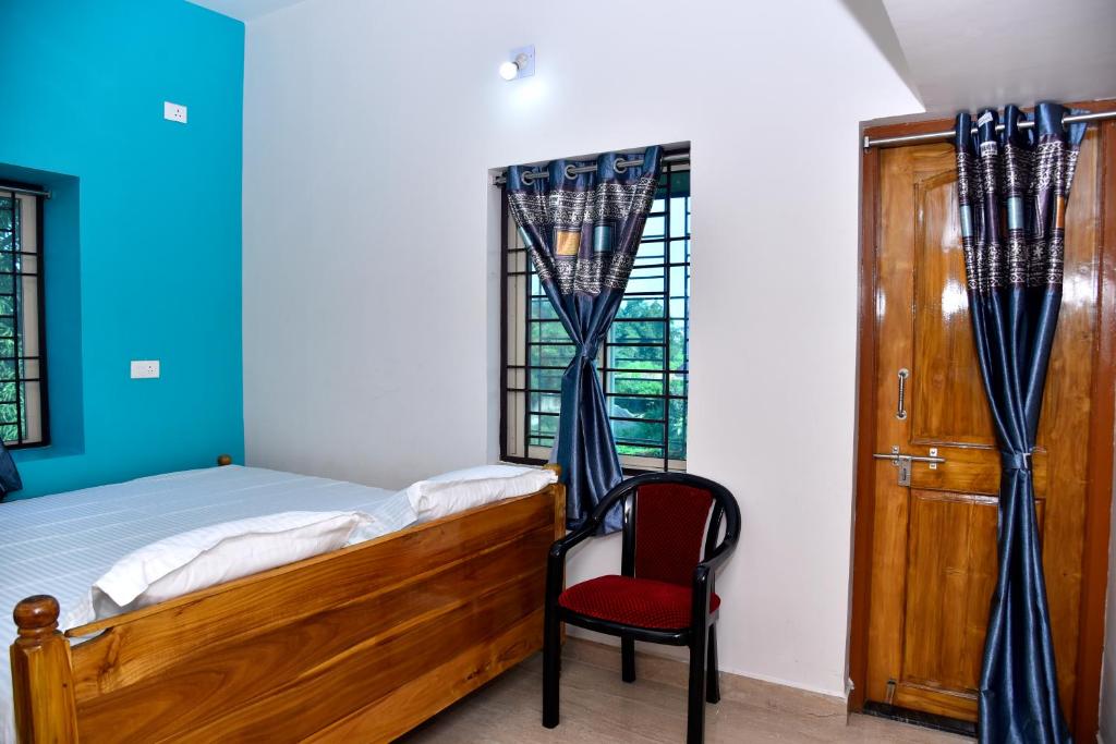 Postel nebo postele na pokoji v ubytování Atitheya Retreat