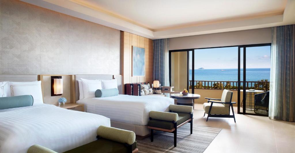 The Ritz-Carlton Sanya, Yalong Bay - Premier Ocean View Room Two Double Room