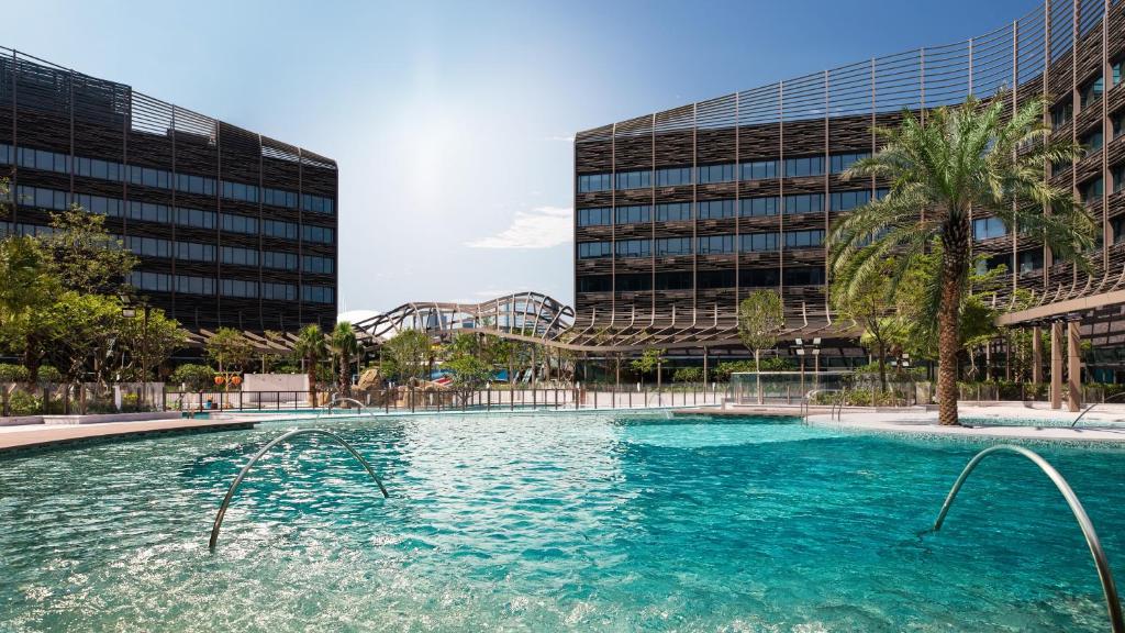 Piscina di Hong Kong Ocean Park Marriott Hotel o nelle vicinanze