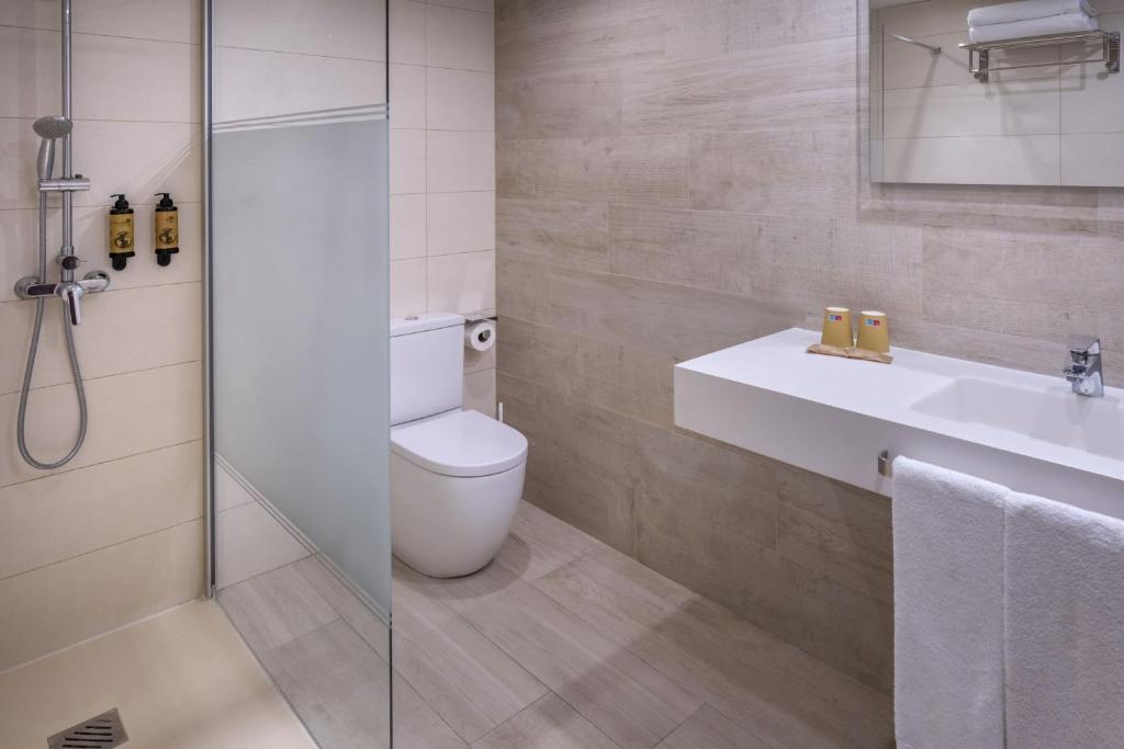 Kúpeľňa v ubytovaní Hotel Rovira