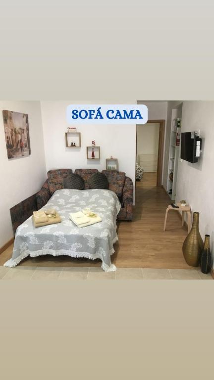 Postel nebo postele na pokoji v ubytování Cantinho da Bia - Alojamento Local