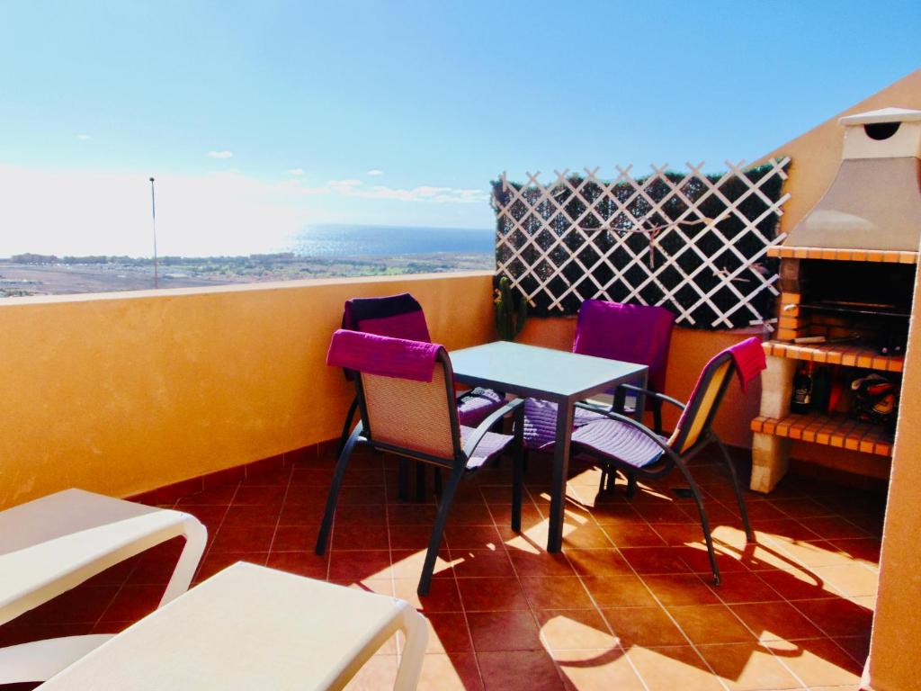 Balkón nebo terasa v ubytování Casa Olivia Fuerteventura
