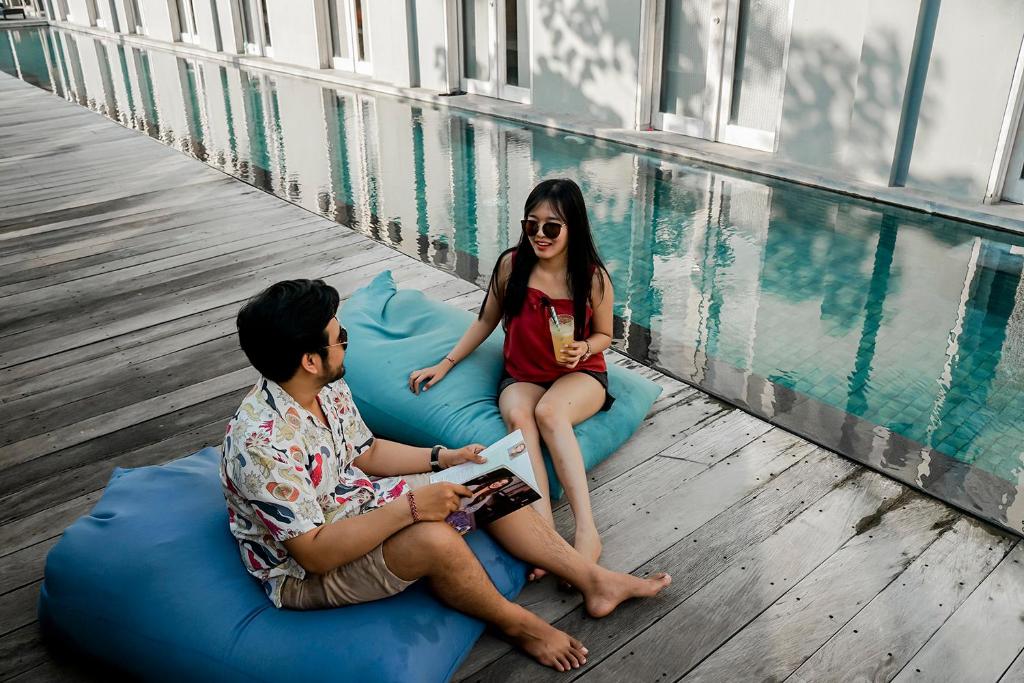 Hosté ubytování FRii Bali Echo Beach