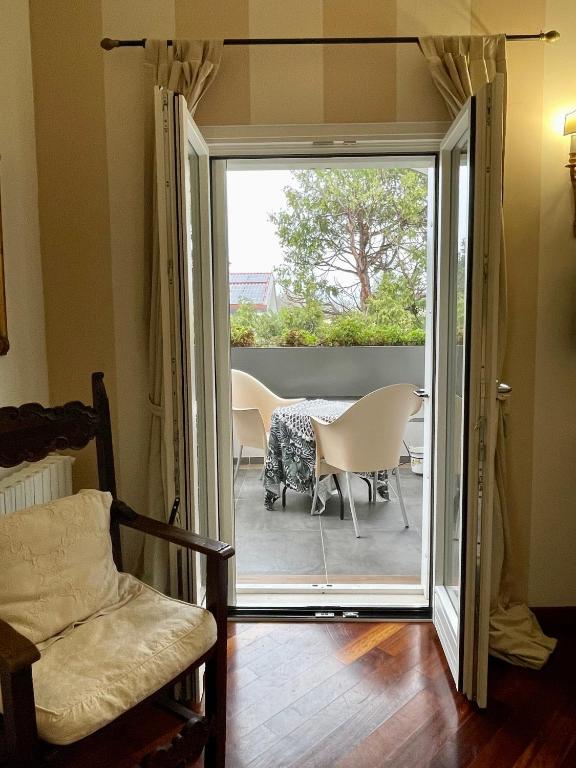 Posezení v ubytování B&B Villa Tersius