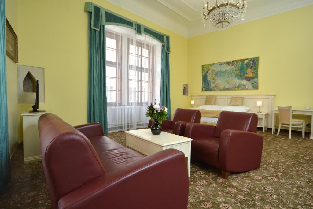 Posezení v ubytování Hotel Metamorphis