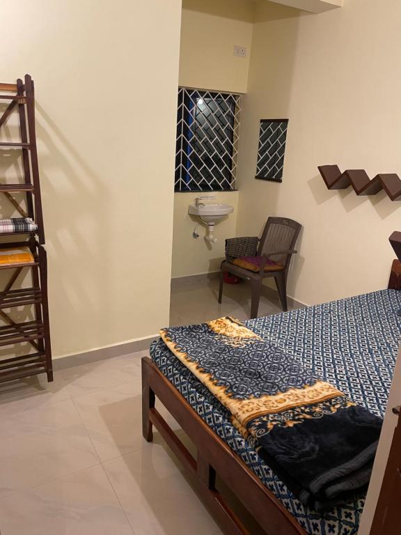 Postel nebo postele na pokoji v ubytování NO NAME GUESTHOUSE