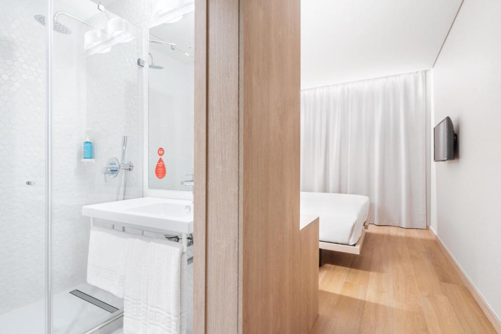 Koupelna v ubytování Moov Hotel Lisboa Oriente