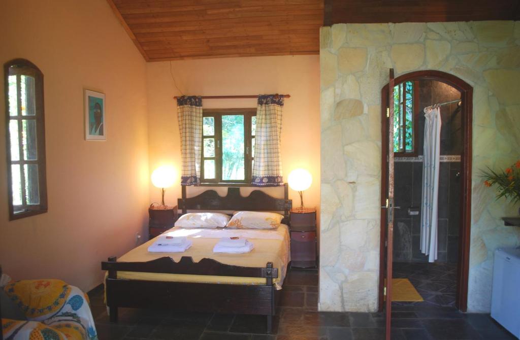 Hotel Eco Sítio Nosso Paraíso - Standard-Dreibettzimmer
