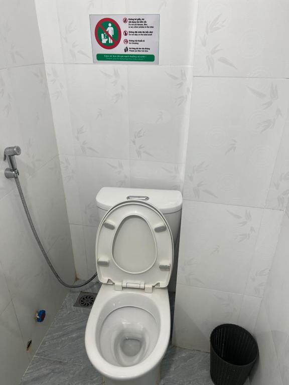 Koupelna v ubytování Thien Son Guesthouse