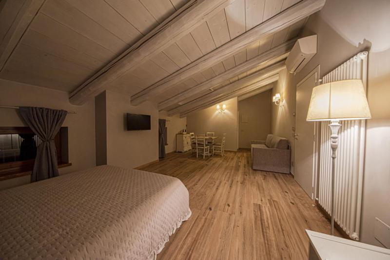 TV a/nebo společenská místnost v ubytování B&B Ca' Bernai