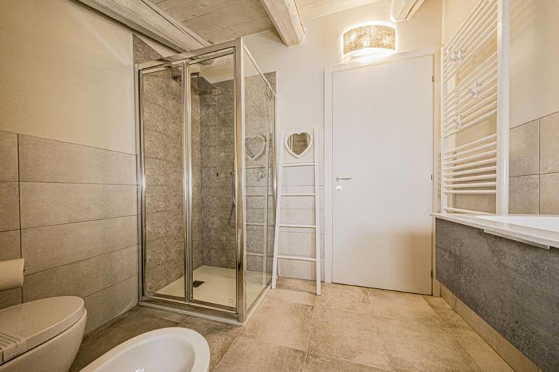 Koupelna v ubytování B&B Ca' Bernai