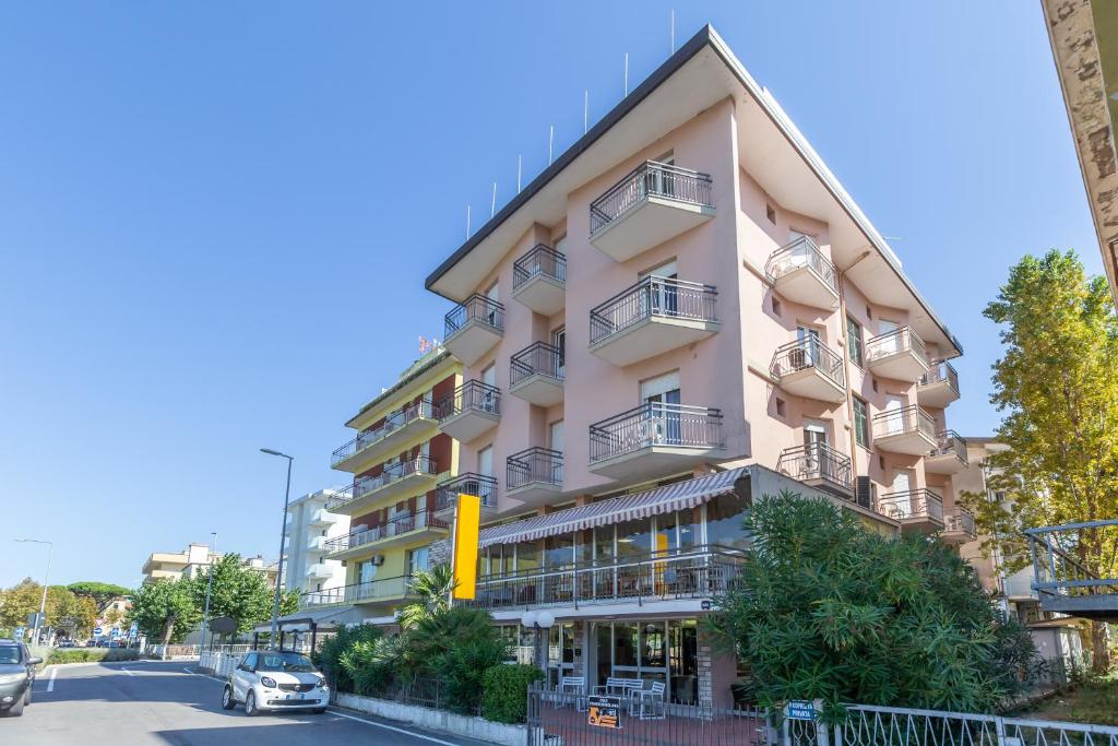Budova, kde se hotel nachází