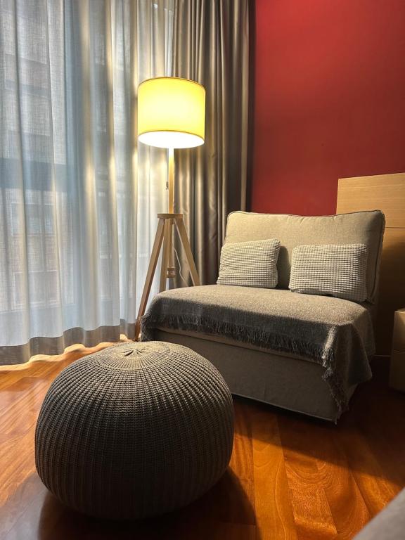 Posedenie v ubytovaní Appartamento Moderno Torino San Salvario