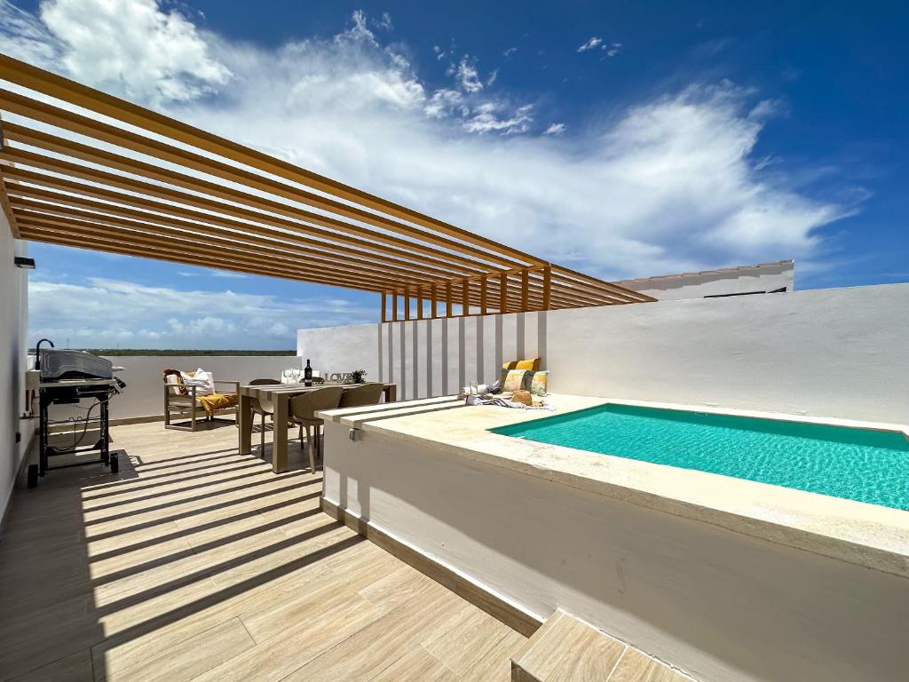 Image showcasing Luxury Penthouse With Golf Course, In Playa Del Carmen, Quintana Roo ...