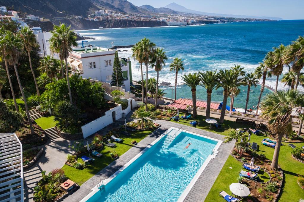 Bazén v ubytování OCEANO Health Spa Hotel nebo v jeho okolí