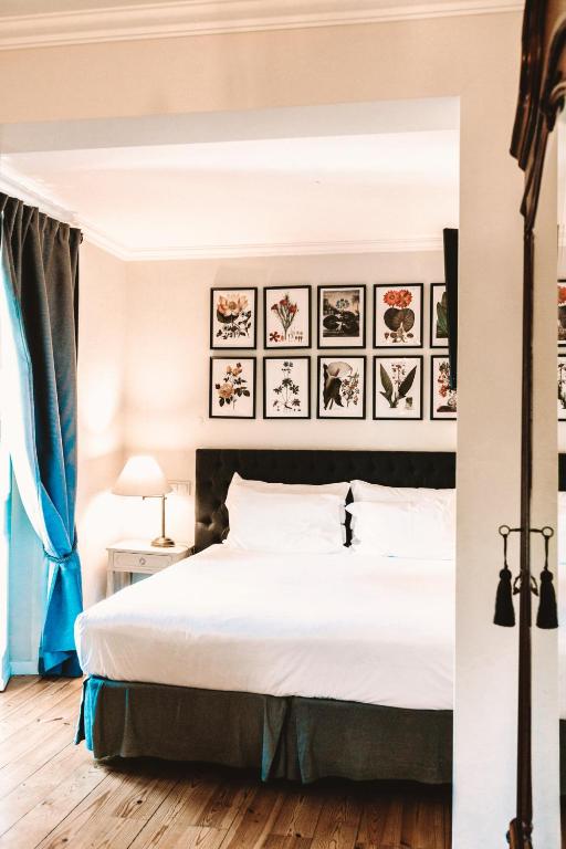 Postel nebo postele na pokoji v ubytování Hotel Alegria