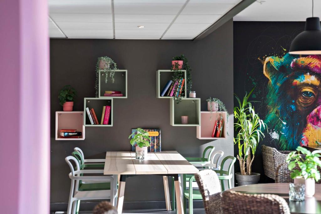 Posezení v ubytování Aiden by Best Western Stockholm Solna