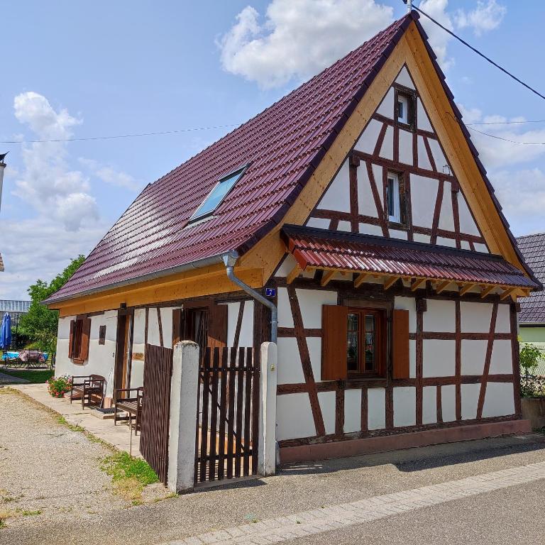 Petite maison alsacienne dans un village au calme - One-Bedroom House