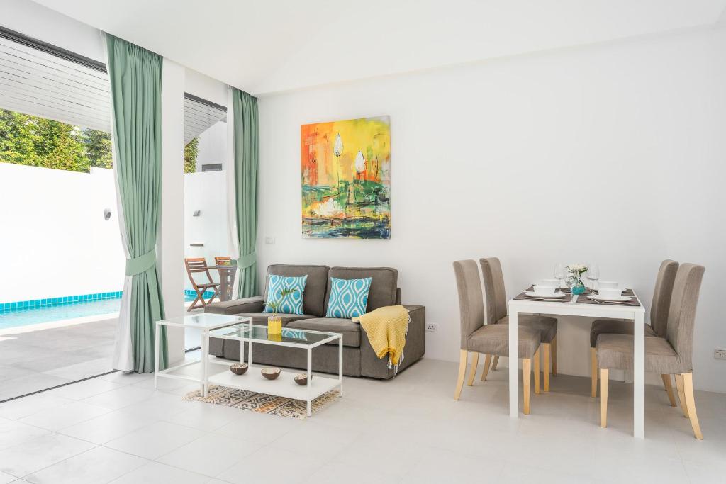 Posezení v ubytování Lavaliere by NB Villas