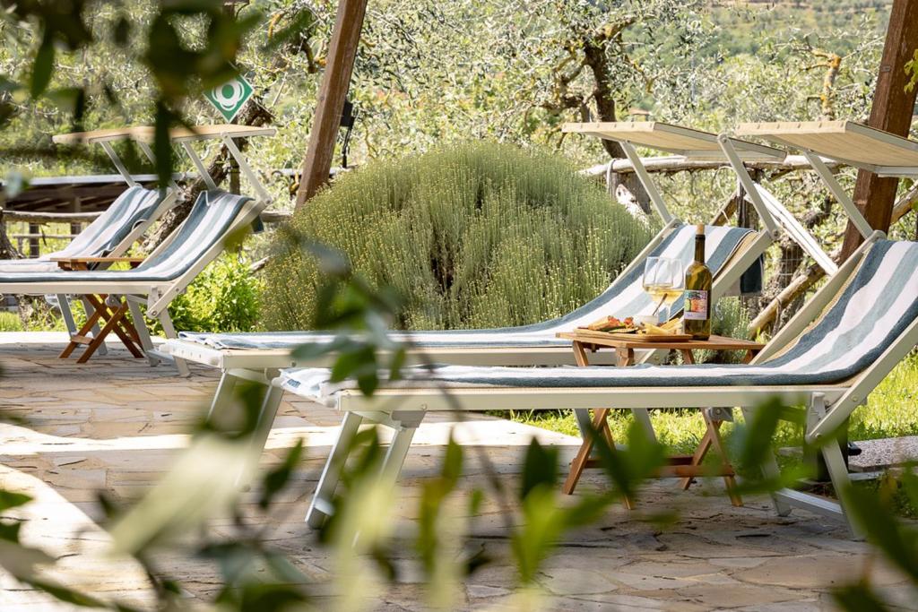 A garden outside Agriturismo LaPievuccia