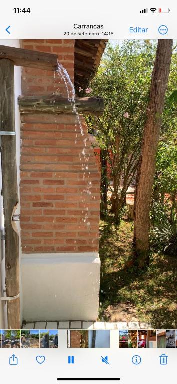 Zahrada ubytování Pousada Villa Cachoeira