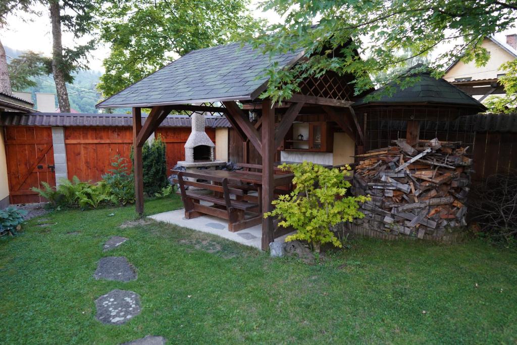 Zahrada ubytování Apartmany u Denyho