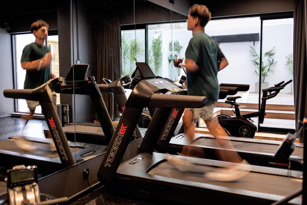 Posilňovňa alebo fitness centrum v ubytovaní Skylark, Aluma Hotels & Resorts