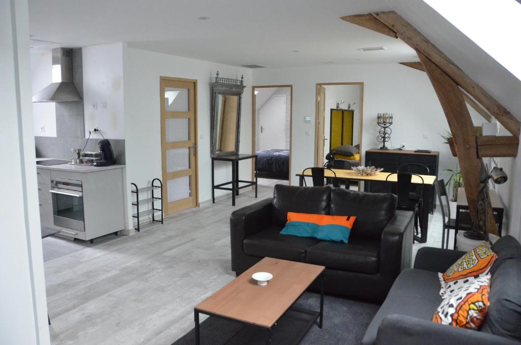 Kuchyň nebo kuchyňský kout v ubytování habitation style industruel
