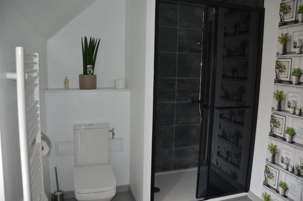 Koupelna v ubytování habitation style industruel