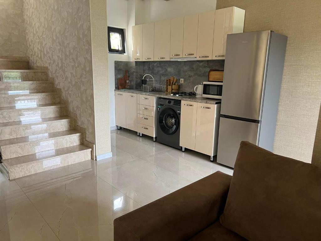 Kuchyň nebo kuchyňský kout v ubytování superior villas